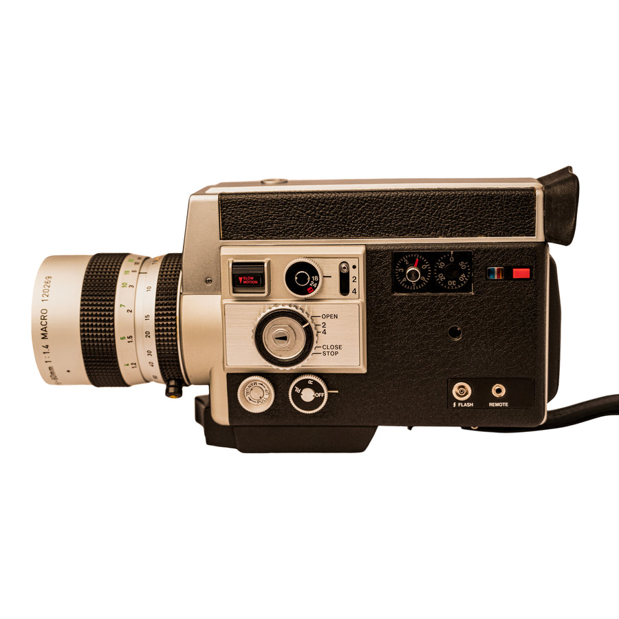 NEW! Pro814 Electronic Super 8 Camera