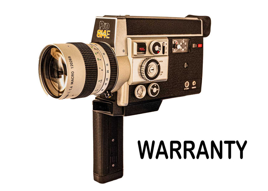 Pro814 Electronic Super 8 Camera Warranty