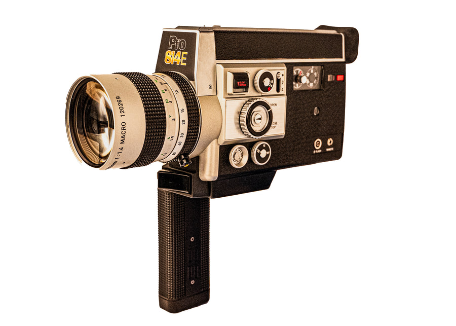 NEW! Pro814 Electronic Super 8 Camera